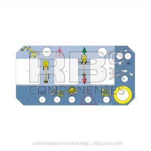 FUNKTIONSAUFKLEBER TELESKOPISCH 14/16/21/23/25 TPX