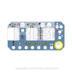 AUFKLEBER FUNKTION DIESELGELENKE 260PX BLAU