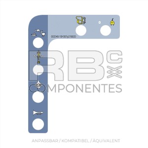 AUFKLEBER FUNKTION OBEN RB002049 LINKE SEITE