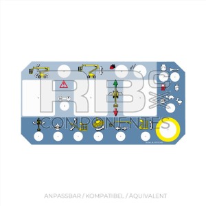 AUFKLEBER OBERER FUNKTION KOMPATIBEL FÜR HL FÜR A. D.