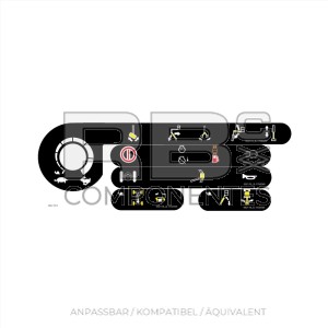 FUNKTIONSAUFKLEBER E/M400/A/AJP - E/M450A/AJP