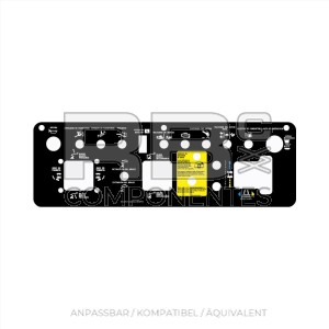 FUNKTIONS AUFKLEBER KOMPATIBEL MIT GENIE 52230 B EN SPANISCH