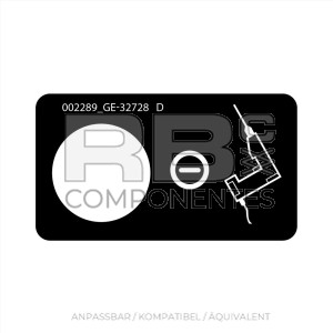 AUFKLEBER KOMPATIBEL REF GE 32728D