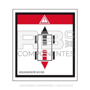 AUFKLEBER SENTIDO.HL-COMP12DX