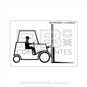 AUFKLEBER AN/KO/GL SJ 102896AC