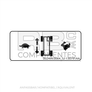 AUFKLEBER AN/KO/GL SJ 130791