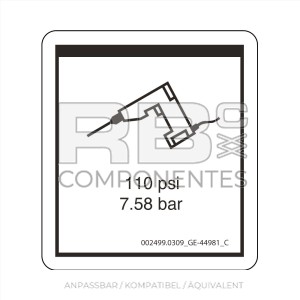 AUFKLEBER AD/CO/EQ GE 44981GT