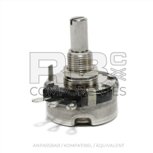 KURZES POTENTIOMETER 500 OHM 3 AUSGÄNGE