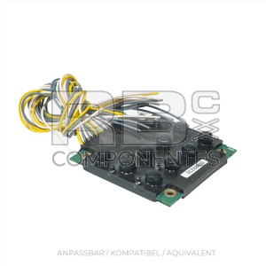 PLATINE 9 DRUCKTASTER UND 5 LEDS (HARZ)