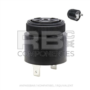  ALARMKNOPF 80 DEZIBEL 12-24 V