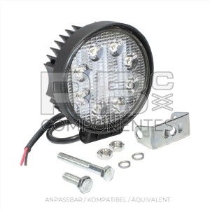 RUNDER SCHEINWERFER 8 LED-24W 10V-30V