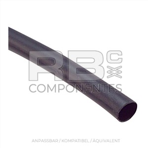 SCHWARZER SCHLAUCH 3,2MM (1 METER)