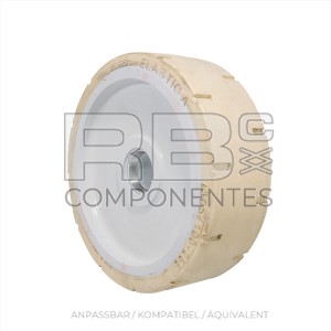 SURERELASTISCHER HINTERREIFEN 305/100-255 UR (T.E.)