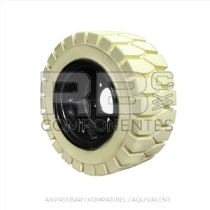 WEISSES RAD HL15IP ANTRIEBSACHSE MIT 5 LÖCHERN
