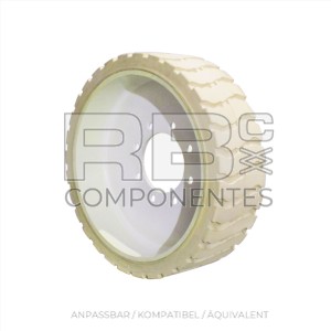 LAUFRAD Z34/22-Z30/20  8 WEISSE SCHRAUBEN