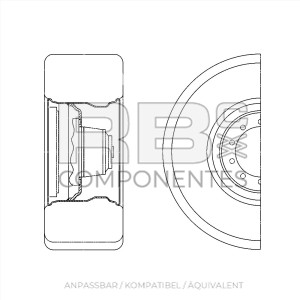 REIFEN ANPASSBAR REF 2601602810 , 445-65 D22.5 PR18