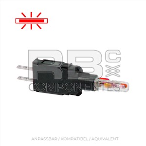 LED FÜR ELEKTROSCHERE ROTER LAMPENSCHIRM