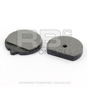 HANDBREMSBELÄGE (RUND) JC 926-4
