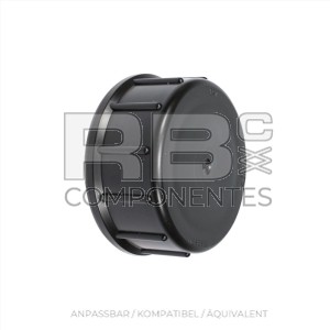 WEIBLICHER DECKEL AUS KUNSTSTOFF DIAMETER 71MM