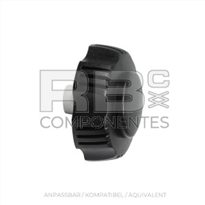 WEIBLICHER DECKEL AUS KUNSTSTOFF DIAMETER 49MM