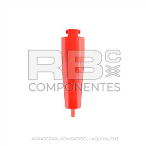 ABZUG, STEUERHEBEL ROT