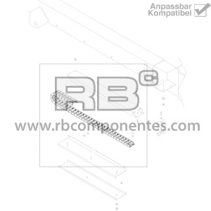 KOMPLETTE KABELBAHN KOMPATIBEL GE 106947