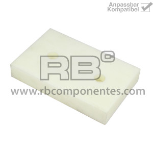 PATIN RECTANGULAR 160X100X25MM