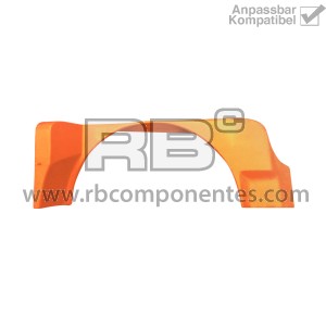RADABZUGSHAUBE RECHTS FÜR TOUCAN 1100 - ORANGE