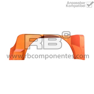 RADABZUGSHAUBE LINKS FÜR TOUCAN 1100 - ORANGE
