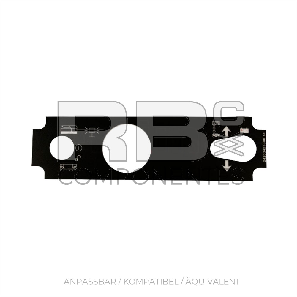 AUFKLEBER KOMPATIBEL HL 2420342330