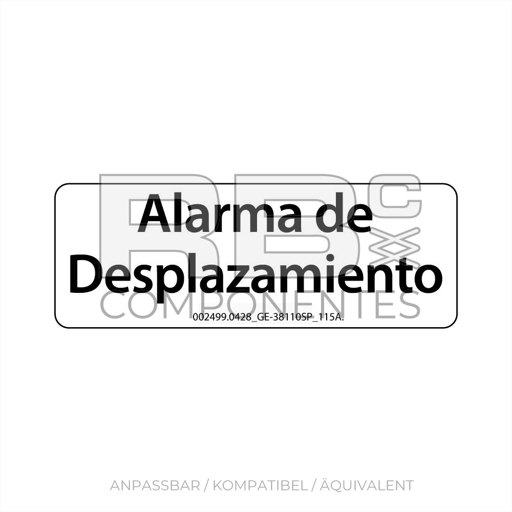 ADH. ALARMA DE DESPLAZAMIENTO 74x27mm