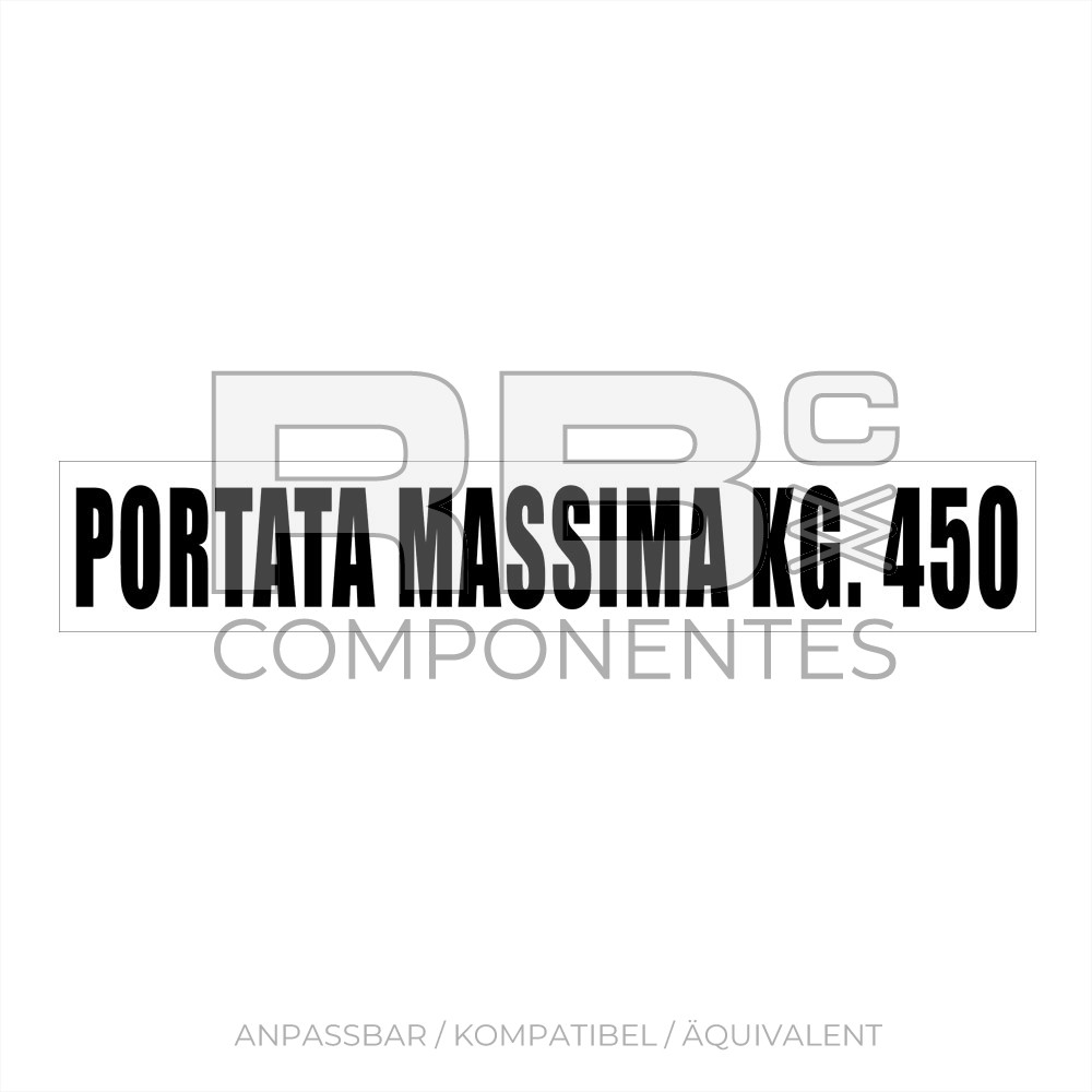MAXIMALE ABDECKUNG 450KG