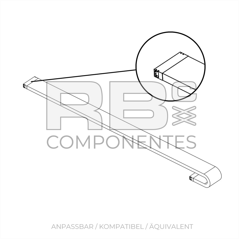 GUIA DE CABLE ADAPTABLE 2421003680