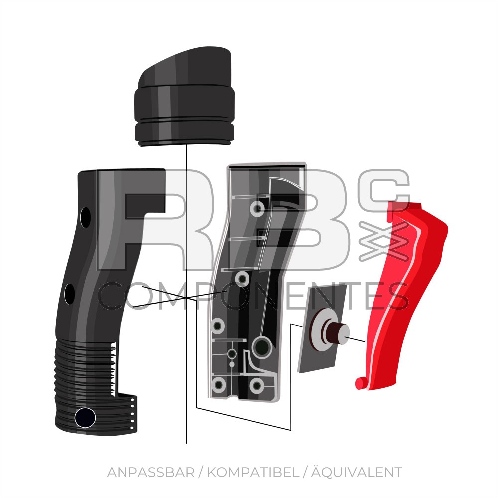 GRIFF KOMPLETT KABEL JOYSTICK OPT V2