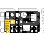 FUNKTIONSAUFKLEBER COMPATIBLE CON GE-43036