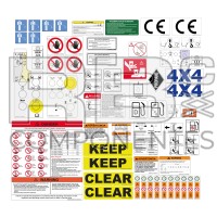 KIT ADHESIVOS AD/CO/EQ SJ 6826 / 6832 (INGLES)