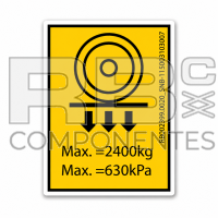 ADH. SNB 115003103007 CARGA MAX 2400KG 50x70mm