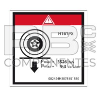 AUFKLEBER KOMPATIBEL MIT REF HL  3078151580