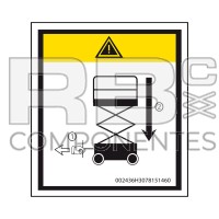 HL-COMP12DX NOTABSENKUNGSKLEBER