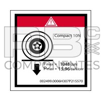 KOMPATIBLE MAXIMALE BELASTUNG AUF EINEM RAD - 100X100MM