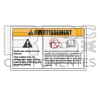 AUFKLEBER KOMPATBEL REF GE 28175 FRANZÖSISCH