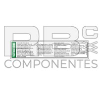 AUFKLEBER KOMPATIBEL REF GE 43089 ITALIENISCH