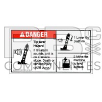 AUFKLEBER KOMPATIBEL REF GE-44736_C ENGLISCH