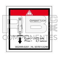 MAX. SPANNUNGSHAFTUNG AUF/STABIL+ NENNLAST HL-C10DX