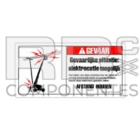AUFKLEBER KOMPATIBEL REF GE 27564 024B HOLLÄNDISCH