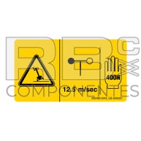 AUFKLEBER KOMPATIBEL REF GE 82604