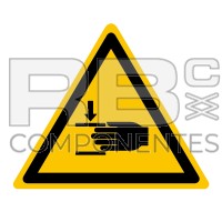ADHAD12 NORM IN ISO 7010 AUFKLEBER WARNUNG