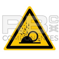 ADHAD27 NORM IN ISO 7010 WARNUNGSAUFKLEBER