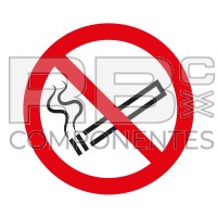 ADHPR01 NORM IN ISO 7010 AUFKLEBER RAUCHEN VERBOTE