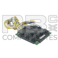 PLATINE 9 DRUCKTASTER UND 5 LEDS (HARZ)